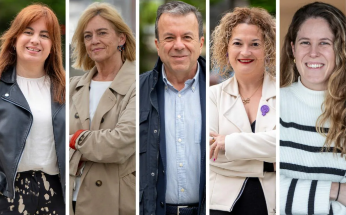 Foto de varios participantes incluída Clara Panella