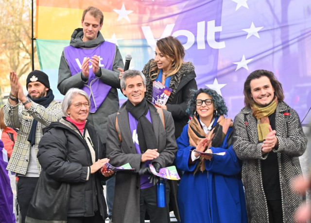 La nueva junta directiva de Volt Europa
